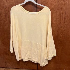 PureJill Yellow Sweater - OVERSIZED